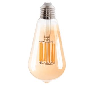 ΛΑΜΠΤΗΡΑΣ HM4189.02 LED FILAMENT 12W E27 3000K GOLD |  Βιτρίνες - Έπιπλα εισόδου στο espiti