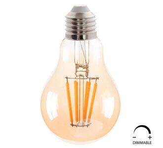 ΛΑΜΠΤΗΡΑΣ HM4045 LED FILAMENT 8W E27 3000K GOLD DIMMABLE |  Βιτρίνες - Έπιπλα εισόδου στο espiti