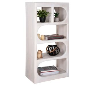 ΡΑΦΙΕΡΑ ΚΟΜΜΟ HANDYR HM9706 ΜΑΣΙΦ ΞΥΛΟ MANGO ΣΕ ΛΕΥΚΟ ΧΡΩΜΑ 60x35x120Υεκ. |  Βιτρίνες - Έπιπλα εισόδου στο espiti