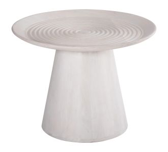 ΒΟΗΘΗΤΙΚΟ ΤΡΑΠΕΖΙ ΣΤΡΟΓΓΥΛΟ ROSS HM9708 ΜΑΣΙΦ ΞΥΛΟ MANGO ΣΕ ΛΕΥΚΟ Φ45x48Υεκ. |  Τραπέζια στο espiti