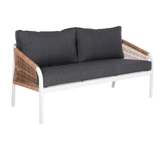 ΚΑΝΑΠΕΣ ΕΞ.ΧΩΡΟΥ 3ΘΕΣΙΟΣ MAERLY HM6055.01 ΑΛΟΥΜΙΝΙΟ ΛΕΥΚΟ-ΣΧΟΙΝΙ-ΑΝΘΡΑΚΙ ΜΑΞΙΛΑΡΙΑ |  Καναπέδες - Καρέκλες  στο espiti