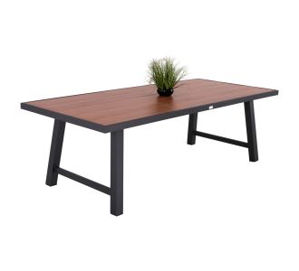 ΤΡΑΠΕΖΙ ΑΛΟΥΜΙΝΙΟΥ GOBAR HM6060.03 ΑΝΘΡΑΚΙ ΜΕ ΕΠΙΦΑΝΕΙΑ ΑΠΟΜΙΜΗΣΗΣ ΞΥΛΟΥ 240Χ105Χ75Υεκ. |  Τραπέζια κήπου στο espiti