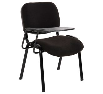 ΚΑΡΕΚΛΑ ΣΥΝΕΡΓΑΣΙΑΣ ΜΕ ΜΑΥΡΟ ΥΦΑΣΜΑ ΚΑΙ ΑΝΑΛΟΓΙΟ ΘΡΑΝΙΟ HM11942 |  Καρέκλες γραφείου επισκέπτη στο espiti