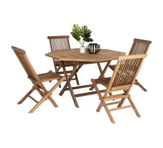 ΣΕΤ ΤΡΑΠΕΖΑΡΙΑΣ ΕΞΩΤ. ΧΩΡΟΥ ΠΤΥΣΣΟΜΕΝΑ 5ΤΜΧ KENDALL HM11950 ΜΑΣΙΦ ΞΥΛΟ TEAK ΦΥΣΙΚΟ |  Σετ τραπεζαρία κήπου στο espiti