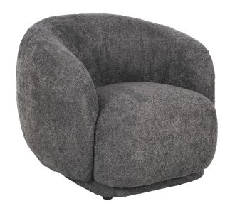 ΠΟΛΥΘΡΟΝΑ KARPEN HM9600.01 ΓΚΡΙ ΜΠΟΥΚΛΕ ΥΦΑΣΜΑ  93x87x78Υ εκ. |  Πολυθρόνες σαλονιού στο espiti