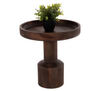 ΤΡΑΠΕΖΙ ΣΑΛΟΝΙΟΥ ΣΤΡΟΓΓΥΛΟ CRAMM HM9700 ΜΑΣΙΦ MANGO ΣΚΟΥΡΟ ΚΑΦΕ Φ45x47Υεκ. |  Τραπέζια στο espiti