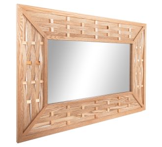 ΚΑΘΡΕΠΤΗΣ ΤΟΙΧΟΥ ΟΡΘΟΓΩΝΙΟΣ HM4225 ΜΠΑΜΠΟΥ ΣΕ ΧΡΩΜΑ ΟΑΚ 120x2,5x80 εκ. |  Καθρέπτες στο espiti