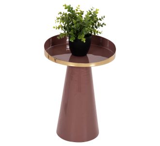 ΤΡΑΠΕΖΙ ΒΟΗΘΗΤΙΚΟ LATUR HM4250.06 ΜΕΤΑΛΛΟ ΣΕ ΚΑΦΕΚΟΚΚΙΝΟ-ΧΡΥΣΟ Φ30,5x39-42Υ εκ. |  Τραπέζια στο espiti