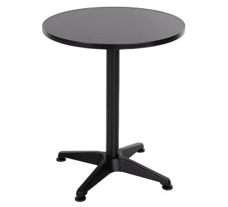 ΤΡΑΠΕΖΙ ΣΤΡΟΓΓΥΛΟ GOSS HM5974.01 ΑΛΟΥΜΙΝΙΟ ΜΑΥΡΟ Φ60x70Υεκ. |  Τραπέζια κήπου στο espiti