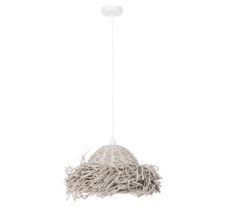 ΦΩΤΙΣΤΙΚΟ ΟΡΟΦΗΣ ΚΡΕΜΑΣΤΟ HM4349 SEAGRASS ΣΕ WHITEWASH ΧΡΩΜΑ Φ50x25-135Υεκ. |  Οροφής στο espiti