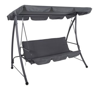 ΚΟΥΝΙΑ-ΚΡΕΒΑΤΙ 3ΘΕΣΙΑ ΜΕ ΣΚΙΑΣΤΡΟ LIKID HM5980.01 ΜΕΤΑΛΛΟ&ΥΦΑΣΜΑ ΓΚΡΙ 200x120x164Υεκ. |  Κούνιες στο espiti