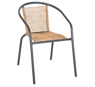 ΠΟΛΥΘΡΟΝΑ SWIFTER HM5969.02 ΜΕΤΑΛΛΟ ΓΚΡΙ-ΣΥΝΘ. RATTAN ΣΕ ΦΥΣΙΚΟ 54x61x75Υεκ. |  Πολυθρόνες κήπου στο espiti