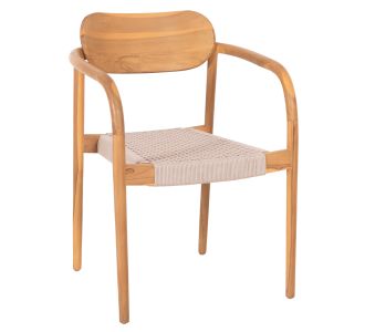ΠΟΛΥΘΡΟΝΑ OSLO HM9636.07 ΞΥΛΟ TEAK ΦΥΣΙΚΟ & ΜΠΕΖ ΣΧΟΙΝΙ 55x54x80Yεκ. |  Πολυθρόνες σαλονιού στο espiti