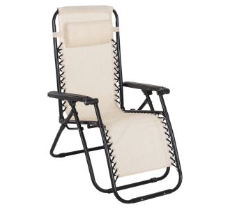 ΠΟΛΥΘΡΟΝΑ RELAX COMPANION HM5095.12 ΜΠΕΖ TEXTILENE-ΜΑΥΡΟ ΜΕΤΑΛΛΟ 67x145x110Υεκ. |  Πολυθρόνες κήπου στο espiti