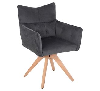ΠΟΛΥΘΡΟΝΑ ΤΡΑΠΕΖΑΡΙΑΣ QUILL HM9843.03 ΓΚΡΙ ΥΦΑΣΜΑ-ΞΥΛΟ ΟΞΙΑΣ ΠΟΔΙΑ 61x57,5x91Υεκ. |  Καρέκλες στο espiti