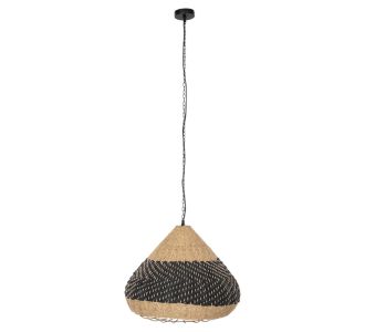 ΦΩΤΙΣΤΙΚΟ ΟΡΟΦΗΣ ΚΡΕΜΑΣΤΟ HM4354 ΦΥΣΙΚΟ RAΤΤΑΝ-PAPER ROPE-ΦΥΣΙΚΟ&ΜΑΥΡΟ Φ54x42-145Υεκ. |  Οροφής στο espiti