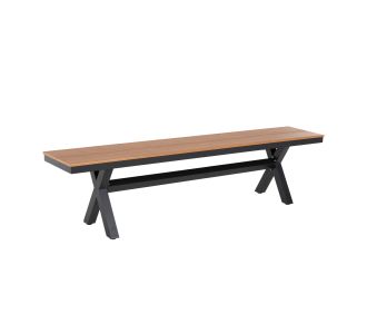 ΠΑΓΚΑΚΙ ΑΛΟΥΜΙΝΙΟΥ TAWNEE HM6040.01 ΑΝΘΡΑΚΙ-POLYWOOD ΚΑΘΙΣΜΑ ΦΥΣΙΚΟ 220x36x44,5Υεκ. |  Παγκάκια κήπου στο espiti