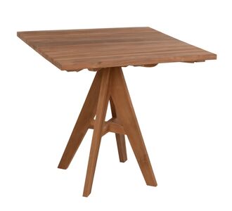 ΤΡΑΠΕΖΙ LEO HM9622.11 ΤΕΤΡΑΓΩΝΟ ΜΑΣΙΦ ΞΥΛΟ ΤΕΑΚ 80X80x75Υεκ. |  Τραπέζια κήπου στο espiti
