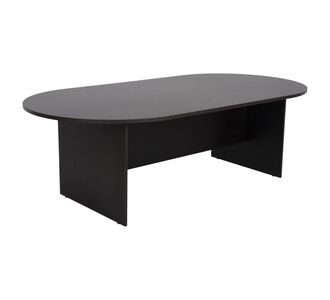 ΓΡΑΦΕΙΟ ΣΥΝΕΔΡΙΑΣΕΩΝ ΟΒΑΛ SIENNA HM2134.02 ΜΕΛΑΜΙΝΗ ΣΕ WENGE 240x120x75Υεκ. |  Γραφεία στο espiti