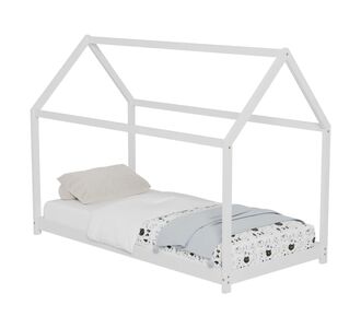 ΚΡΕΒΑΤΙ ΠΑΙΔΙΚΟ PEPE HM677.03 τ.MONTESSORI ΞΥΛΟ ΠΕΥΚΟ ΛΕΥΚΟ- 190x90εκ |  Παιδικά έπιπλα στο espiti