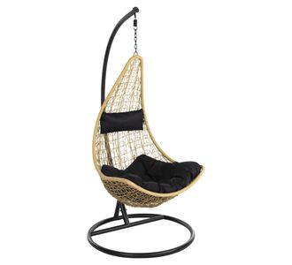 ΚΡΕΜΑΣΤΗ ΠΟΛΥΘΡΟΝΑ ΦΩΛΙΑ MILLIE HM5996.04 ΜΕΤΑΛΛΟ ΜΑΥΡΟ-ΣΥΝΘ.RATTAN ΜΠΕΖ Φ95x195Υεκ. |  Κούνιες στο espiti
