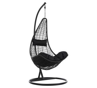 ΚΡΕΜΑΣΤΗ ΠΟΛΥΘΡΟΝΑ ΦΩΛΙΑ MILLIE HM5996.02 ΜΕΤΑΛΛΟ-ΣΥΝΘ.RATTAN ΜΑΥΡΟ Φ95x195Υεκ. |  Κούνιες στο espiti