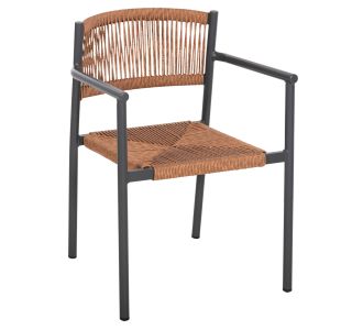 ΠΟΛΥΘΡΟΝΑ ΑΛΟΥΜΙΝΙΟΥ STER HM5786.12 ΑΝΘΡΑΚΙ-ΣΥΝΘ.RATTAN ΜΠΕΖ 55,5x53x78Υεκ. |  Πολυθρόνες κήπου στο espiti