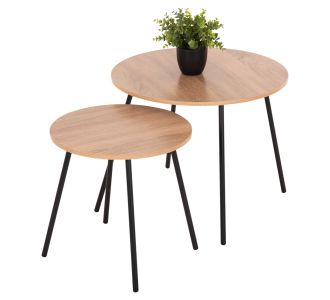 ΤΡΑΠΕΖΙΑ ΣΑΛΟΝΙΟΥ ΣΤΡΟΓΓΥΛΑ 2ΤΜΧ CUPPER HM9878.01 ΜΕΛΑΜΙΝΗ ΣΟΝΑΜΑ-ΜΑΥΡΟ ΜΕΤΑΛΛΟ |  Τραπέζια στο espiti