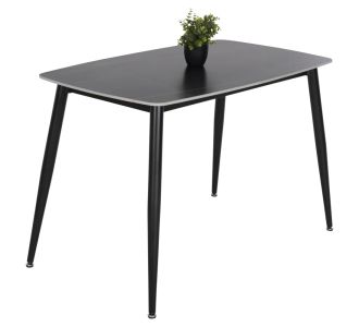 ΤΡΑΠΕΖΙ RAVEN HM9854.02 ΚΕΡΑΜΙΚΟ TOP ΜΑΥΡΟ ΜΑΡΜΑΡΟ-ΜΑΥΡΟ ΜΕΤΑΛΛΟ 117,5x67,5x76Υεκ. |  Τραπεζάκια σαλονιού στο espiti