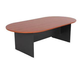 ΓΡΑΦΕΙΟ ΣΥΝΕΔΡΙΑΣΕΩΝ ΟΒΑΛ SIENNA HM2134.03 ΑΝΘΡΑΚΙ ΜΕΛΑΜΙΝΗ-TOP ΚΕΡΑΣΙ 240x120x75Υεκ |  Γραφεία στο espiti