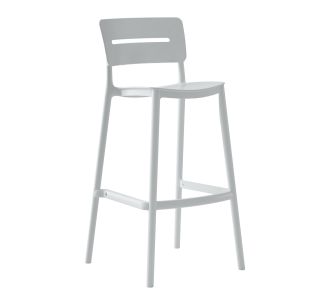 ΣΚΑΜΠΟ BAR ΠΟΛΥΠΡΟΠΥΛΕΝΙΟΥ SNOD2 HM6100.01 ΛΕΥΚΟ 37,2x50x101,5Υεκ. |  Σκαμπώ κήπου στο espiti