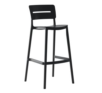 ΣΚΑΜΠΟ BAR ΠΟΛΥΠΡΟΠΥΛΕΝΙΟΥ SNOD2 HM6100.02 ΜΑΥΡΟ 37,2x50x101,5Υεκ. |  Σκαμπώ κήπου στο espiti