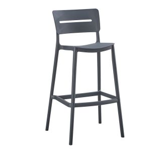 ΣΚΑΜΠΟ BAR ΠΟΛΥΠΡΟΠΥΛΕΝΙΟΥ SNOD2 HM6100.03 ΓΚΡΙ 37,2x50x101,5Υεκ. |  Σκαμπώ κήπου στο espiti