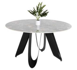 ΤΡΑΠΕΖΙ ΣΤΡΟΓΓΥΛΟ ZOD HM9852.03 ΠΡΑΣΙΝΟ ΜΑΡΜΑΡΟ ΚΕΡΑΜΙΚΟ TOP-ΜΑΥΡΑ ΜΕΤΑΛ.ΠΟΔΙΑ Φ135x74Υεκ |  Τραπεζάκια σαλονιού στο espiti