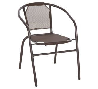 ΠΟΛΥΘΡΟΝΑ ΕΞ.ΧΩΡΟΥ LEDAN HM5977.02 ΜΕΤΑΛΛO & TEXTILENE ΚΑΦΕ 55x58x72Υεκ. |  Πολυθρόνες κήπου στο espiti