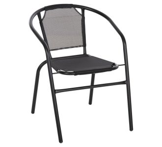 ΠΟΛΥΘΡΟΝΑ ΕΞ.ΧΩΡΟΥ LEDAN HM5977.03 ΜΕΤΑΛΛO & TEXTILENE ΜΑΥΡΟ 55x58x72Υεκ. |  Πολυθρόνες κήπου στο espiti