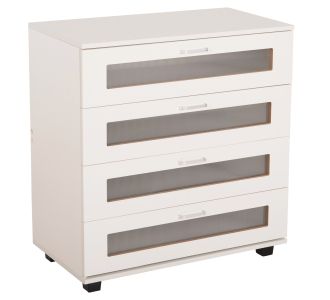 ΣΥΡΤΑΡΙΕΡΑ ΜΕΛΑΜΙΝΗΣ THORGAN HM9880.03 4 ΣΥΡΤΑΡΙΑ-ΛΕΥΚΟ ΧΡΩΜΑ 80Χ40Χ83Υεκ |  Συρταριέρες -Κονσόλες στο espiti