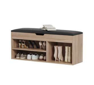 ΠΑΠΟΥΤΣΟΘΗΚΗ ΜΕ ΚΑΘΙΣΜΑ ROMIR HM2478.01 ΜΕΛΑΜΙΝΗ ΣΟΝΑΜΑ-ΚΑΘΙΣΜΑ PU ΚΑΦΕ 100x30x44Υ |  Παπουτσοθήκες στο espiti