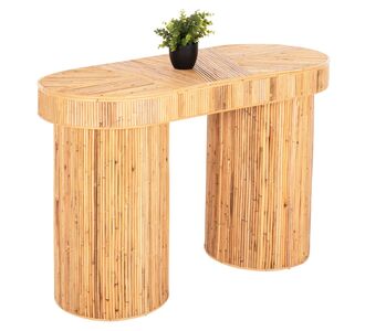 ΚΟΝΣΟΛΑ ΟΒΑΛ GATSBY HM9871 ΦΥΣΙΚΟ RATTAN ΣΕ ΦΥΣΙΚΟ ΧΡΩΜΑ 110x45x74,5Υεκ. |  Μπουφέδες στο espiti