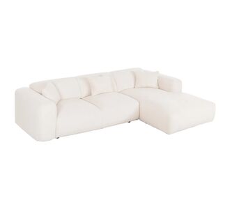 ΚΑΝΑΠΕΣ ΓΩΝΙΑ BRICKEN HM3275.02R ΛΕΥΚΟ ΥΦΑΣΜΑ 110-282x98-160x72Υεκ. |  Καναπέδες γωνιακοί στο espiti