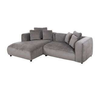 ΚΑΝΑΠΕΣ ΓΩΝΙΑ (ΑΡΙΣΤΕΡΗ) 3-ΘΕΣΙΟΣ GRACE HM3280.03L ΓΚΡΙ ΥΦΑΣΜΑ 252x160x70-90Υεκ |  Καναπέδες γωνιακοί στο espiti
