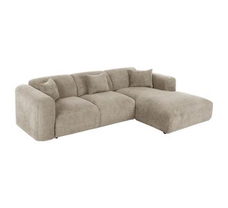 ΚΑΝΑΠΕΣ ΓΩΝΙΑ BRICKEN HM3275.01R ΜΠΕΖ ΥΦΑΣΜΑ 110-282x98-160x72Υεκ. |  Καναπέδες γωνιακοί στο espiti