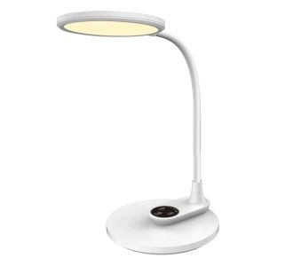ΦΩΤΙΣΤΙΚΟ ΓΡΑΦΕΙΟΥ LED BLAIN HM4459.01 ΛΕΥΚΟ ABS & ΣΙΛΙΚΟΝΗ 17x26,6x34,5Υ εκ. |  Επιτραπέζια στο espiti