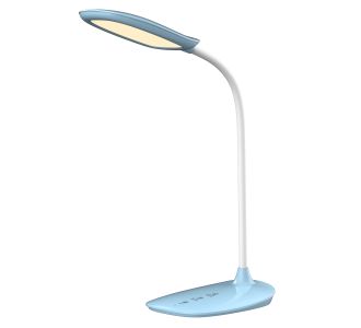 ΦΩΤΙΣΤΙΚΟ ΓΡΑΦΕΙΟΥ LED BLAIN HM4444.03 ΓΑΛΑΖΙΟ-ΛΕΥΚΟ ABS 13,6x17,7x40Υ εκ. |  Επιτραπέζια στο espiti