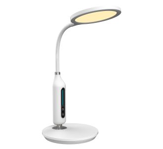 ΦΩΤΙΣΤΙΚΟ ΓΡΑΦΕΙΟΥ LED BLAIN HM4460.01 ΛΕΥΚΟ ABS & ΣΙΛΙΚΟΝΗ Φ18,5x40,7Yεκ. |  Επιτραπέζια στο espiti