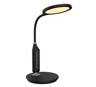 ΦΩΤΙΣΤΙΚΟ ΓΡΑΦΕΙΟΥ LED BLAIN HM4460.02 ΜΑΥΡΟ ABS & ΣΙΛΙΚΟΝΗ Φ18,5x40,7Υ εκ. |  Επιτραπέζια στο espiti