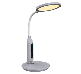 ΦΩΤΙΣΤΙΚΟ ΓΡΑΦΕΙΟΥ LED BLAIN HM4460.07 ΓΚΡΙ ABS-ΛΕΥΚΗ ΣΙΛΙΚΟΝΗ Φ18,5x40,7Yεκ. |  Επιτραπέζια στο espiti