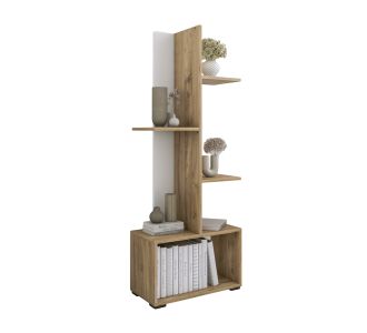 ΒΙΒΛΙΟΘΗΚΗ TRIVIO HM18195.03 ΜΕΛΑΜΙΝΗ ΣΕ ΛΕΥΚΟ-ATLANTIS GREEN 50x25x127Υεκ. |  Βιβλιοθήκες γραφείου στο espiti