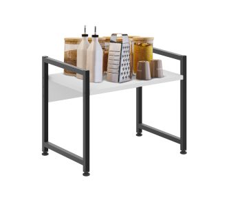 ΡΑΦΙ ΠΑΓΚΟΥ ΚΟΥΖΙΝΑΣ BECKO HM18219.01 ΜΕΛΑΜΙΝΗ ΣΕ ΛΕΥΚΟ-ΜΑΥΡΟ ΜΕΤΑΛΛΟ 53x35x41Υεκ. |  Επιπλα στο espiti