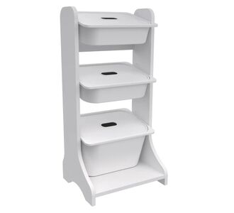 ΕΠΙΠΛΟ ΑΠΟΘΗΚΕΥΣΗΣ FRED HM18207.01 ΛΕΥΚΗ ΜΕΛΑΜΙΝΗ 44x35x90Υεκ. |  Παιδικά έπιπλα στο espiti